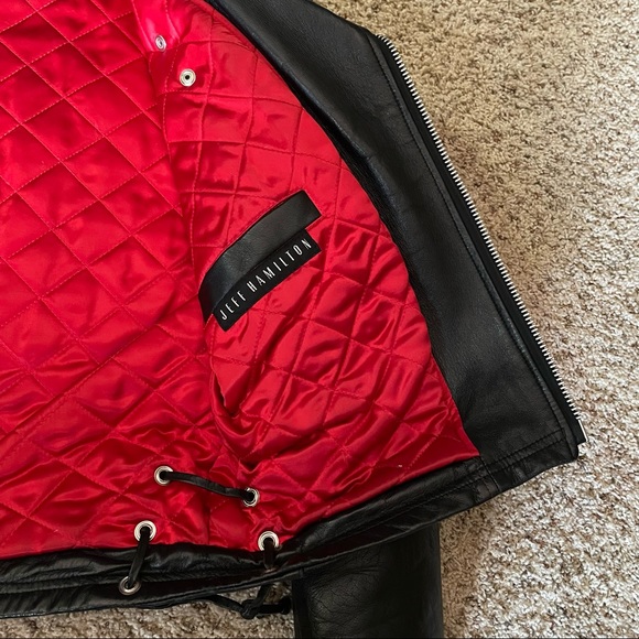 Authentic Jeff Hamilton Moto leather jacket - Picture 3 of 9